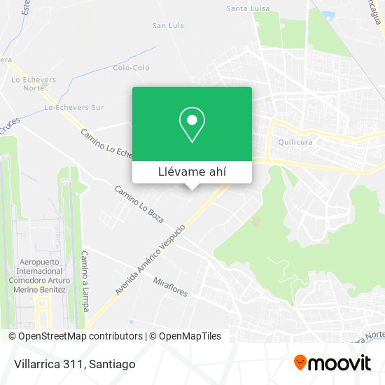 Mapa de Villarrica 311
