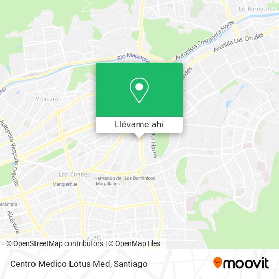 Mapa de Centro Medico Lotus Med