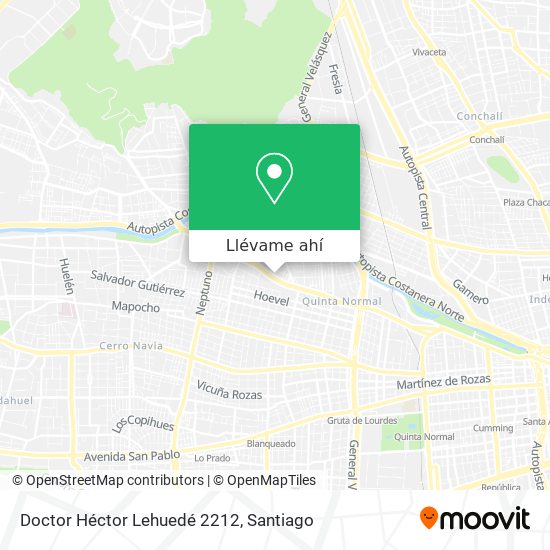Mapa de Doctor Héctor Lehuedé 2212