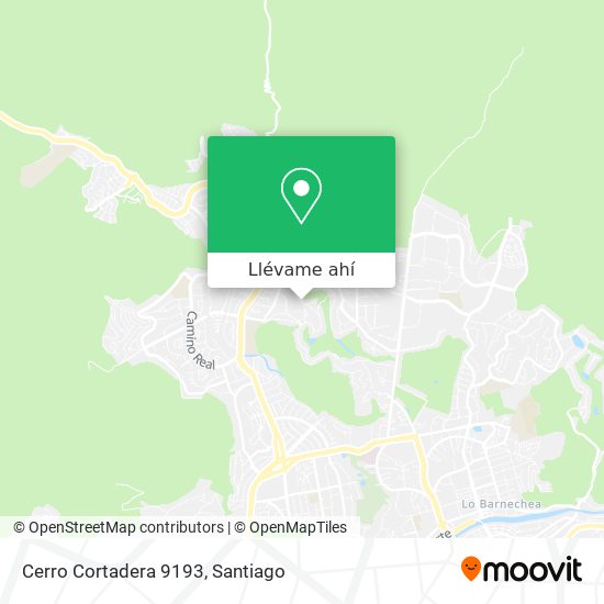 Mapa de Cerro Cortadera 9193