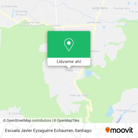 Mapa de Escuela Javier Eyzaguirre Echaurren