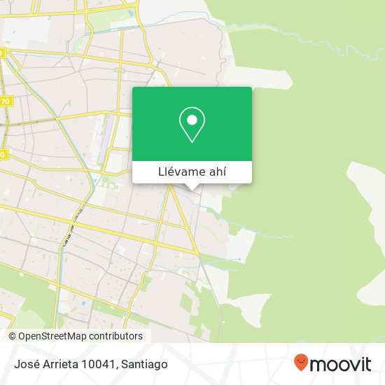 Mapa de José Arrieta 10041