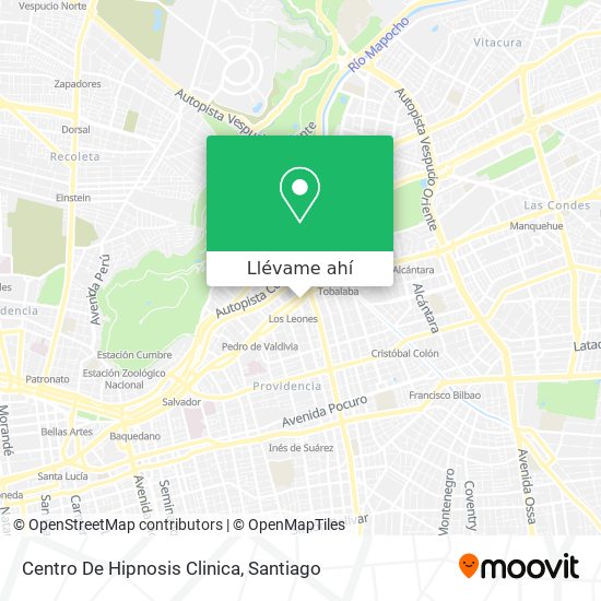 Mapa de Centro De Hipnosis Clinica