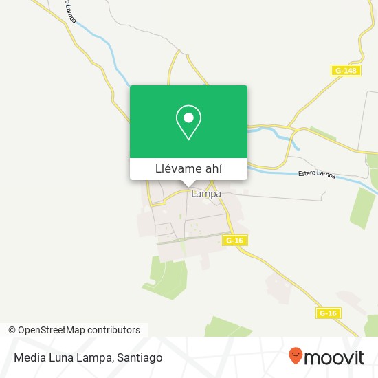 Mapa de Media Luna Lampa