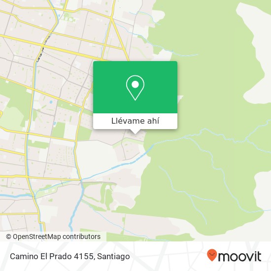 Mapa de Camino El Prado 4155