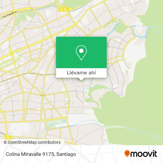 Mapa de Colina Miravalle 9175