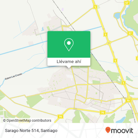 Mapa de Sarago Norte 514