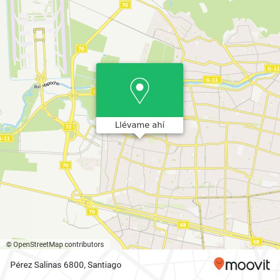 Mapa de Pérez Salinas 6800