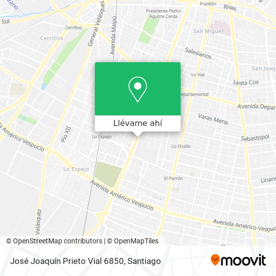 Mapa de José Joaquín Prieto Vial 6850