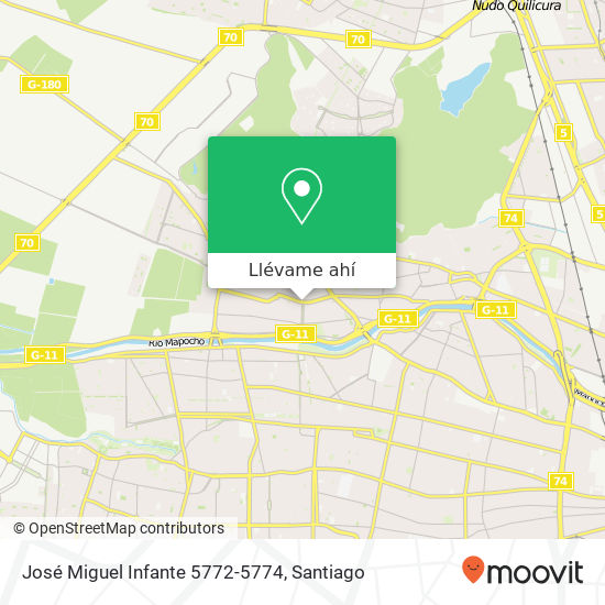 Mapa de José Miguel Infante 5772-5774