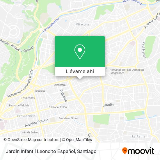 Mapa de Jardin Infantil Leoncito Español