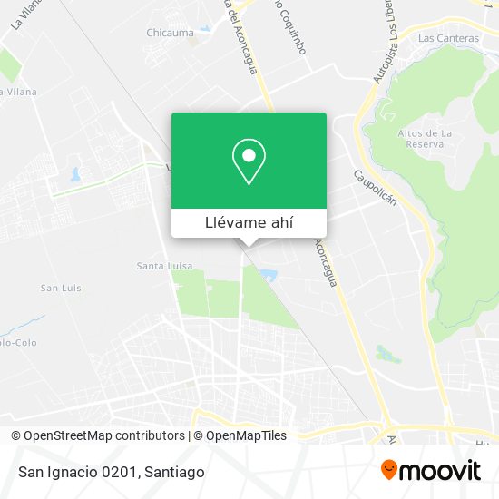 Mapa de San Ignacio 0201