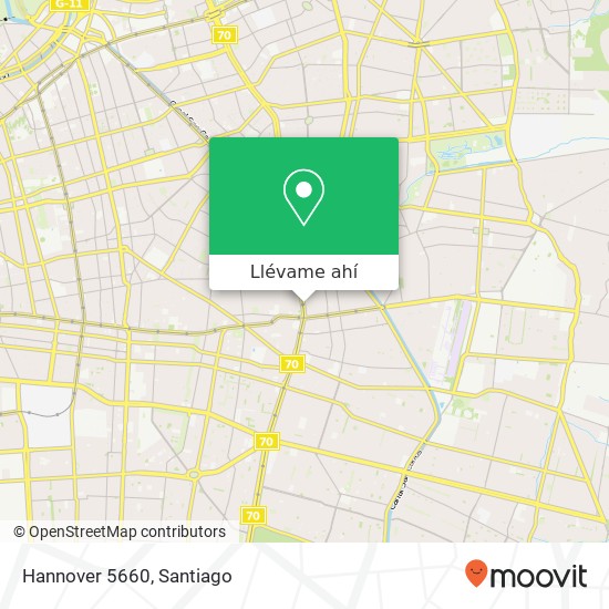 Mapa de Hannover 5660