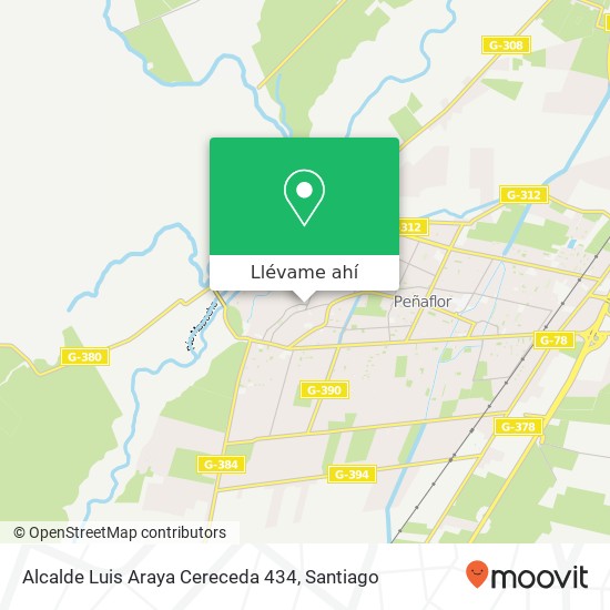 Mapa de Alcalde Luis Araya Cereceda 434