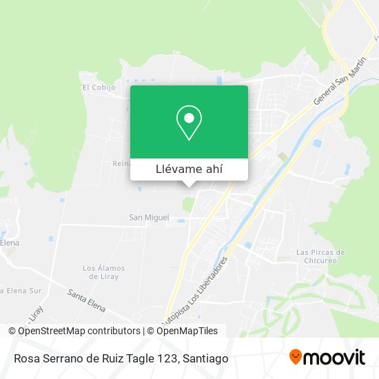 Mapa de Rosa Serrano de Ruiz Tagle 123