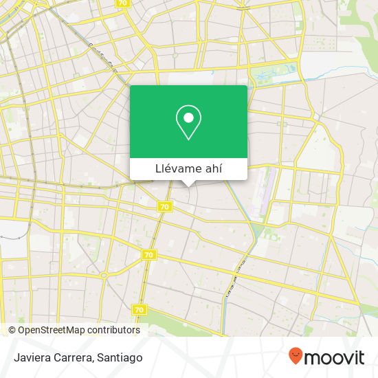 Mapa de Javiera Carrera