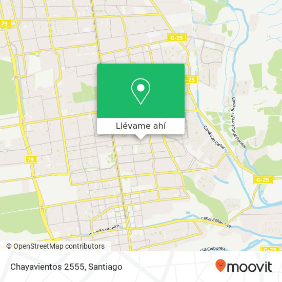Mapa de Chayavientos 2555