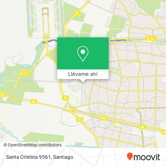 Mapa de Santa Cristina 9561