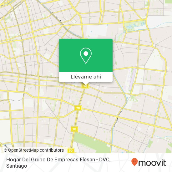 Mapa de Hogar Del Grupo De Empresas Flesan -.DVC