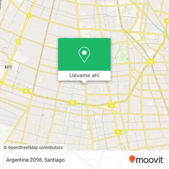 Mapa de Argentina 2098
