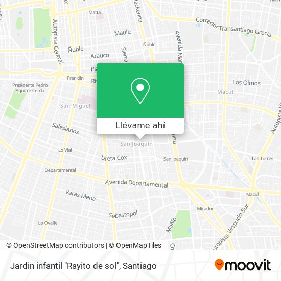 Cómo llegar a Jardin infantil 