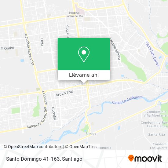Mapa de Santo Domingo 41-163