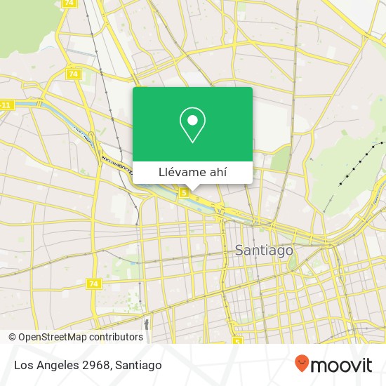 Mapa de Los Angeles 2968