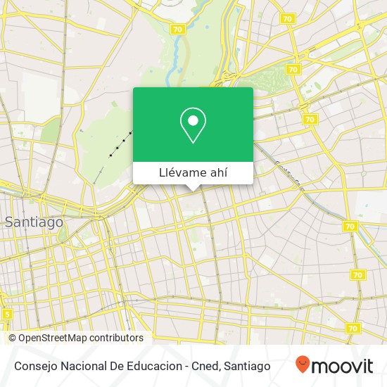 Mapa de Consejo Nacional De Educacion - Cned