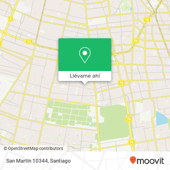 Mapa de San Martín 10344