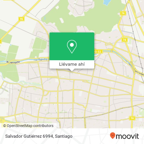 Mapa de Salvador Gutiérrez 6994