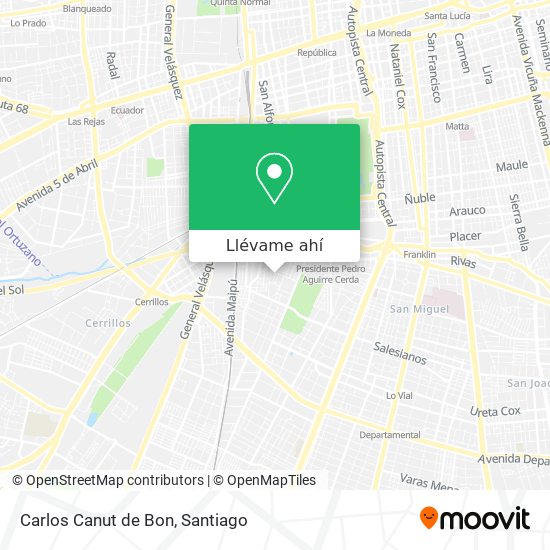 Mapa de Carlos Canut de Bon