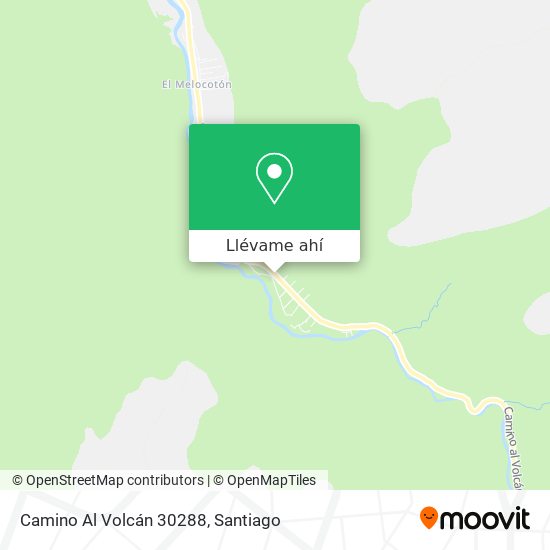 Mapa de Camino Al Volcán 30288