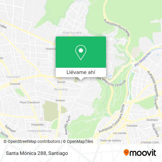 Mapa de Santa Mónica 288