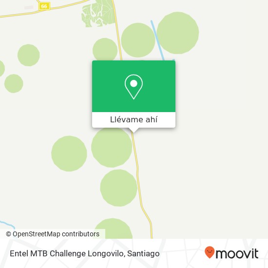 Mapa de Entel MTB Challenge Longovilo