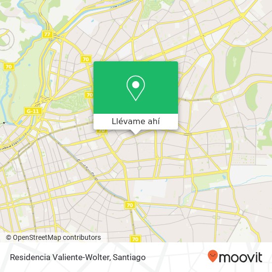 Mapa de Residencia Valiente-Wolter