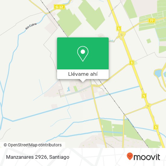Mapa de Manzanares 2926