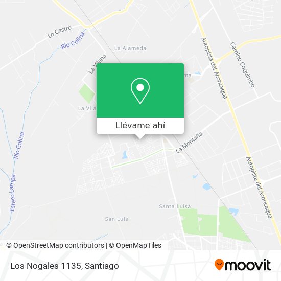 Mapa de Los Nogales 1135