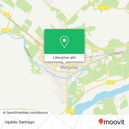 Mapa de Ugalde