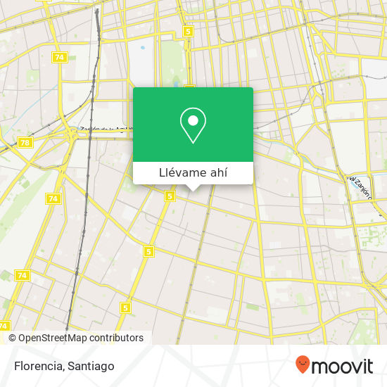 Mapa de Florencia