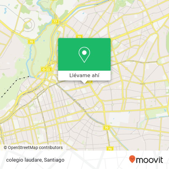 Mapa de colegio laudare