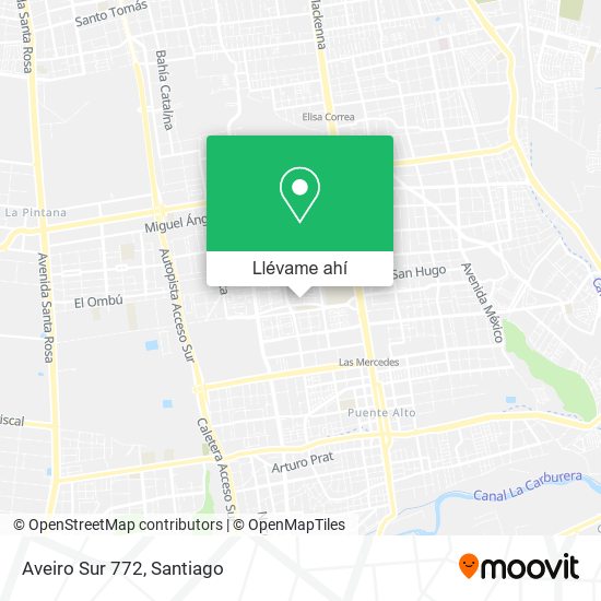 Mapa de Aveiro Sur 772