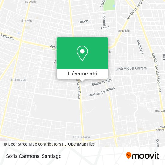 Mapa de Sofía Carmona
