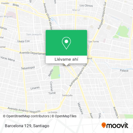 Mapa de Barcelona 129