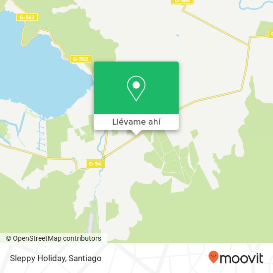 Mapa de Sleppy Holiday, G-546 9540000 Pintué, Paine, Región Metropolitana de Santiago