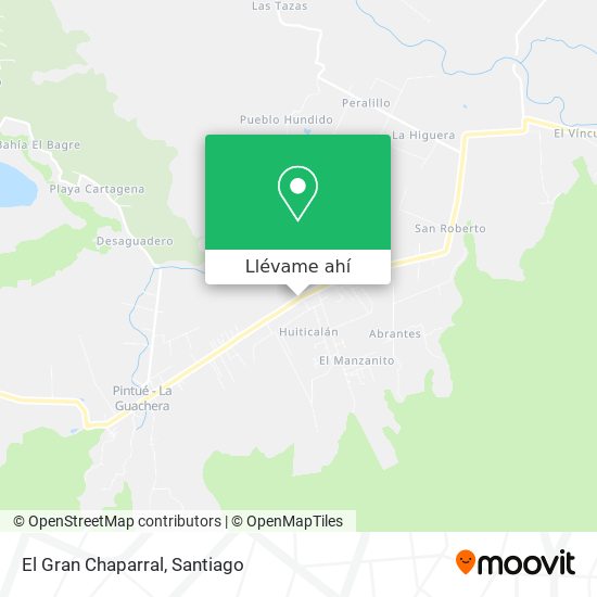 Mapa de El Gran Chaparral