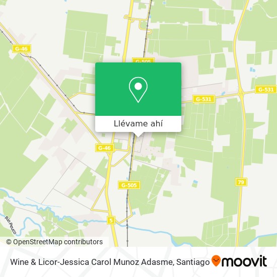 Mapa de Wine & Licor-Jessica Carol Munoz Adasme