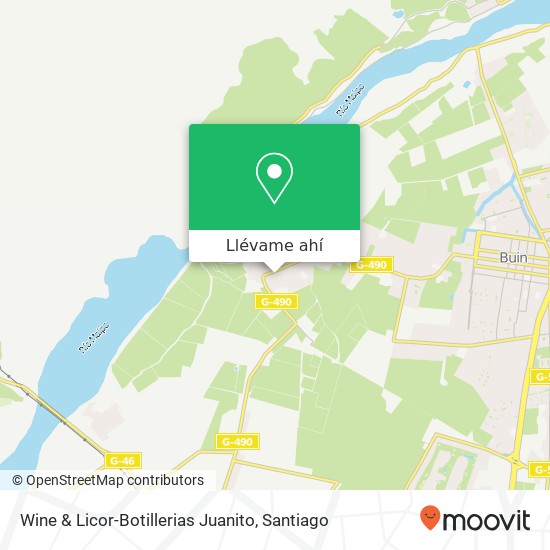 Mapa de Wine & Licor-Botillerias Juanito