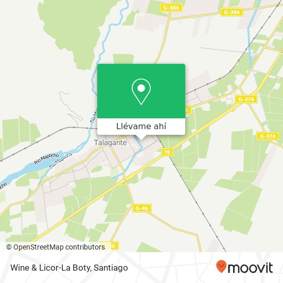 Mapa de Wine & Licor-La Boty