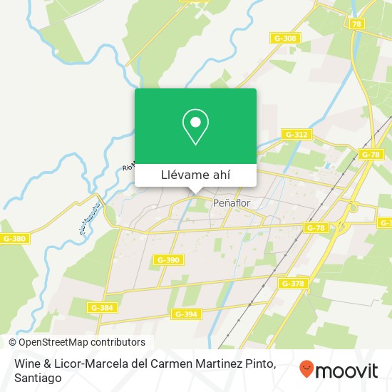 Mapa de Wine & Licor-Marcela del Carmen Martinez Pinto