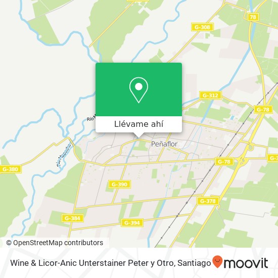 Mapa de Wine & Licor-Anic Unterstainer Peter y Otro